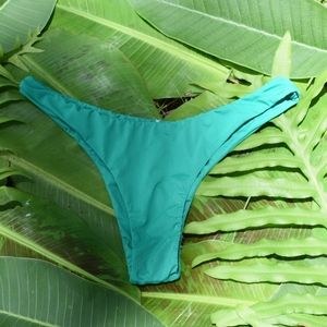 San Lorenzo Kiwi Green Thong Brief Large